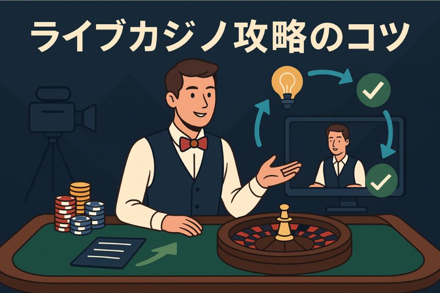 ライブカジノ攻略のコツ